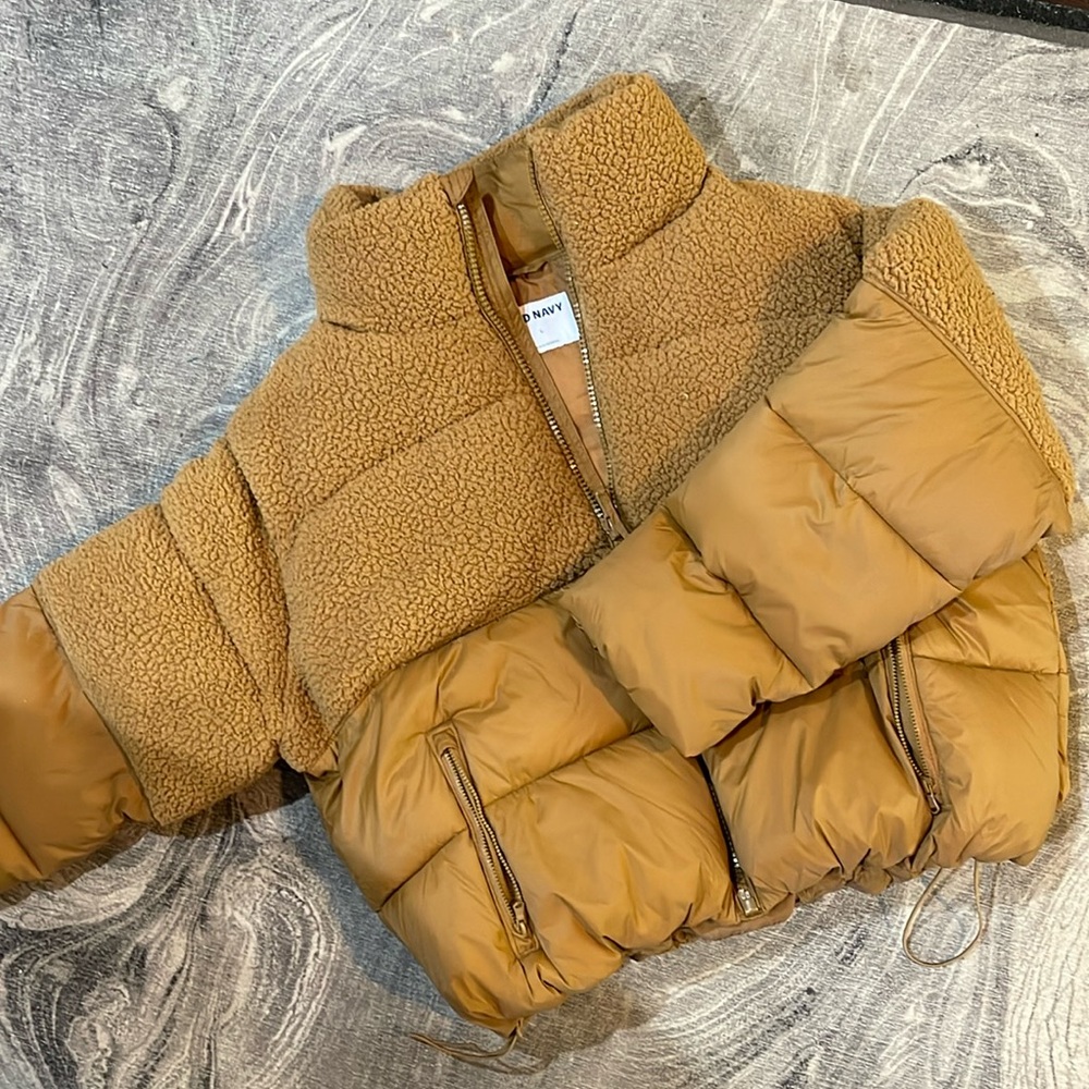Old navy Puffer Drawstring Coat